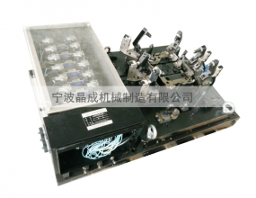 Friction stir welding clamp for liquid-cooled box
